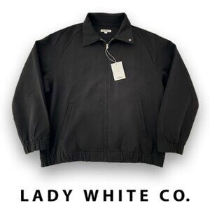 Lady White Co Zip Collared Coach Jacket